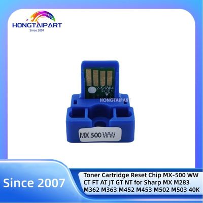 購入 Original Toner Cartridge Reset Chip MX-500 WW CT FT AT JT GT NT for Sharp MX M283 M362 M363 M452 M453 M502 M503 40K オンライン製造