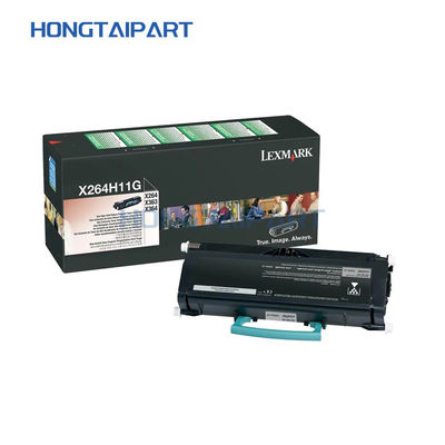 X264h11G 0X264H11GのLexmark X264dn X360 X363dn X364dn X364dwプリンター部品黒い9Kのための本物のトナー カートリッジ