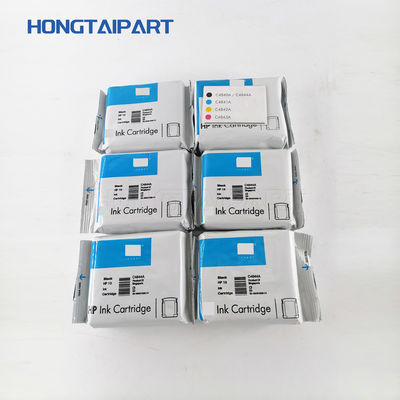 本物のインクカートリッジ C4844A 10 インクジェット 500 800 815 820 1000 9110 9120 9130 黒 HONGTAIPART