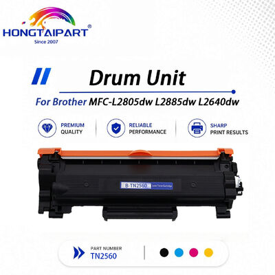 一貫したトーンの TN2560 トナー & DR2560 ドラムユニット退色防止 Brother MFC-L2805dw L2885dw L2640dw と互換性あり