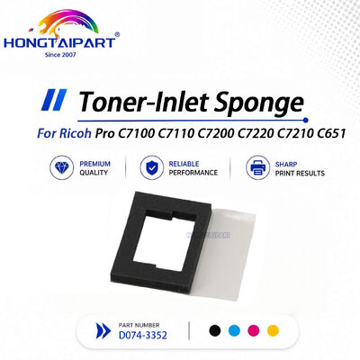Dust‑blocking Developer Toner‑Inlet Sponge D074‑3352 Powder‑sealing Dimension‑matched Compatible For Ricoh Pro C7100 C7110 C7200 C7220 C7210 C651